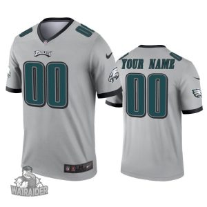 Customized Eagles Jersey Silver Eagles Jersey, Inverted Legend Jersey – Replica
