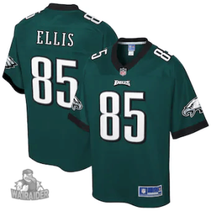 Alex Ellis Philadelphia Eagles NFL Pro Line Player Jersey – Midnight Green