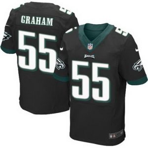 Philadelphia Eagles #55 Brandon Graham Black Alternate NFL Nike Elite Jersey - Replica