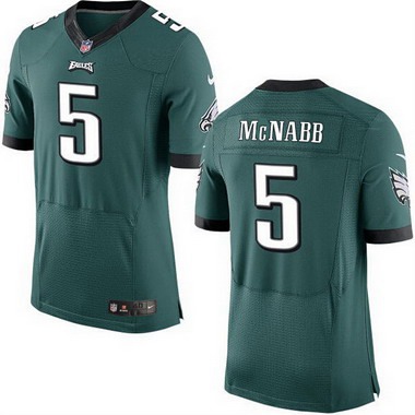 Men's Philadelphia Eagles Donovan McNabb Nike Midnight Green Retired Player Jersey