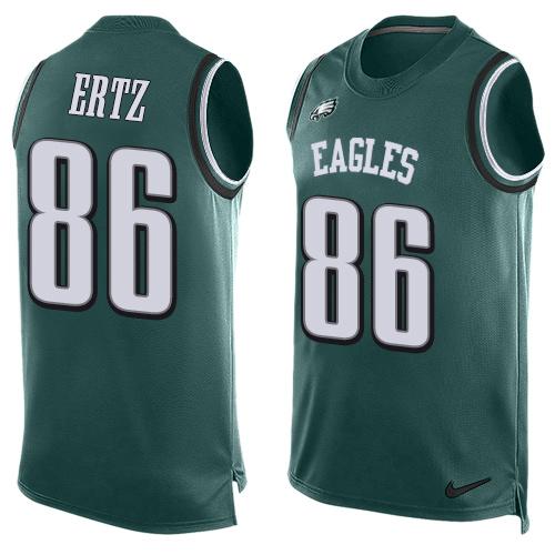 Women's Philadelphia Eagles Zach Ertz Nike Midnight Green Team