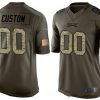 Nike Philadelphia Eagles #65 Lane Johnson Green Men’s Stitched NFL Limited Rush Jersey