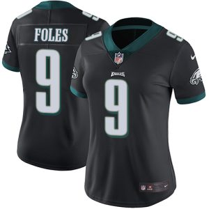 Women’s Nike Philadelphia Eagles #9 Nick Foles Black Alternate Stitched NFL  Untouchable Limited Jersey – Replica