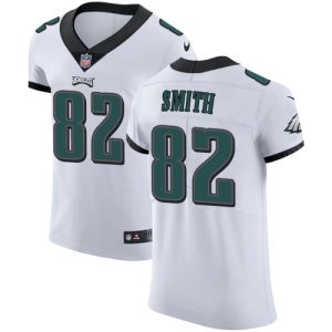 Men’s Nike Philadelphia Eagles #82 Torrey Smith White Stitched NFL Vapor Untouchable Elite Jersey