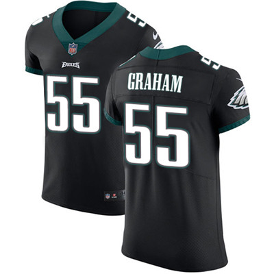 Men’s Nike Philadelphia Eagles #55 Brandon Graham Black Alternate Stitched NFL  Untouchable Elite Jersey – Replica