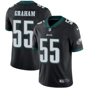 Youth Nike Philadelphia Eagles #55 Brandon Graham Black Alternate Stitched NFL Untouchable Limited Jersey - Replica