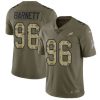Youth Nike Philadelphia Eagles #96 Derek Barnett Midnight Green Team Color Stitched NFL  Untouchable Limited Jersey – Replica