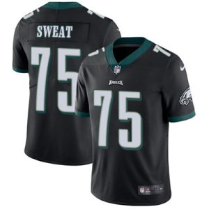 Nike Philadelphia Eagles #75 Josh Sweat Black Alternate Men’s Stitched NFL  Untouchable Limited Jersey – Replica