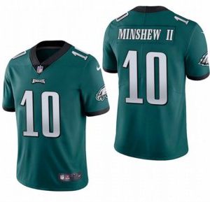 Men’s Philadelphia Eagles #10 Gardner Minshew II Green  Untouchable Limited Stitched Jersey – Replica