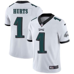Jalen Hurts Jersey Stitched Men’s White Jersey,  Untouchable Limited Stitched Jersey – Replica