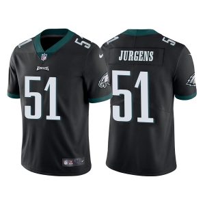 Men’s Philadelphia Eagles #51 Cameron Jurgens Black Vapor Untouchable Limited Stitched Jersey