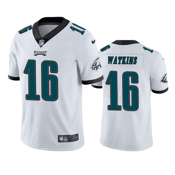 Quez Watkins White Jersey, 16 Eagles Jersey For Men, Nfl Uniform -  Karitavir Eagles Jersey store