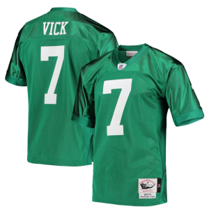 Michael Vick No.7 For Men Kelly Philadelphia Eagles Game Jersey - Replica