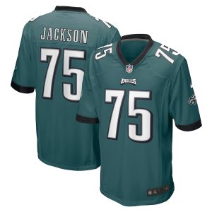 Tarron Jackson Philadelphia Eagles Nike Game Jersey – Midnight Green – Replica