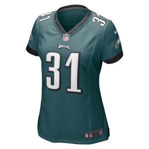 Wilbert Montgomery Philadelphia Eagles Nike Women’s Retired Player Jersey – Midnight Green